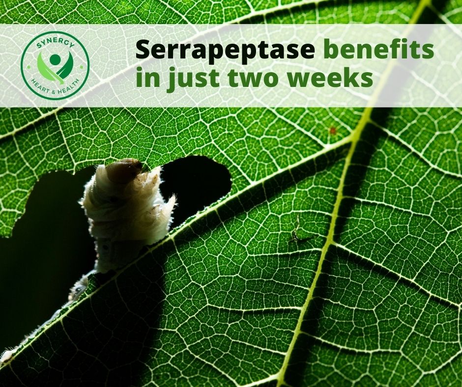 Serrapeptase health benefits in just two weeks