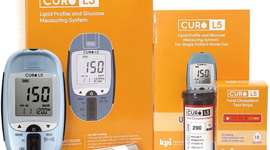 Total Cholesterol Blood Test Home Kit Curo L5 Amazon