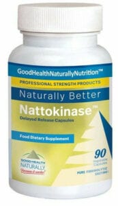 Nattokinase is what dissolves arterial plaque